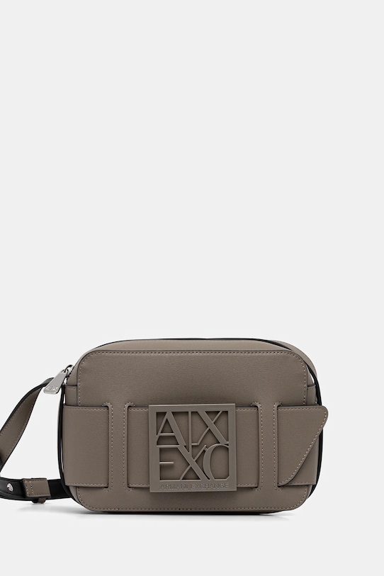 Kabelka Armani Exchange nevejde se A4 šedá 942699.0A874