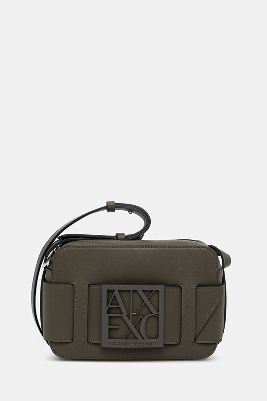 Kabelka Armani Exchange imitácia kože zelená 942699.0A874