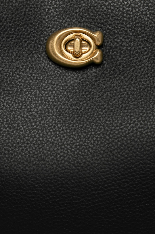 Coach - Δερμάτινη τσάντα C2621 μαύρο AA00