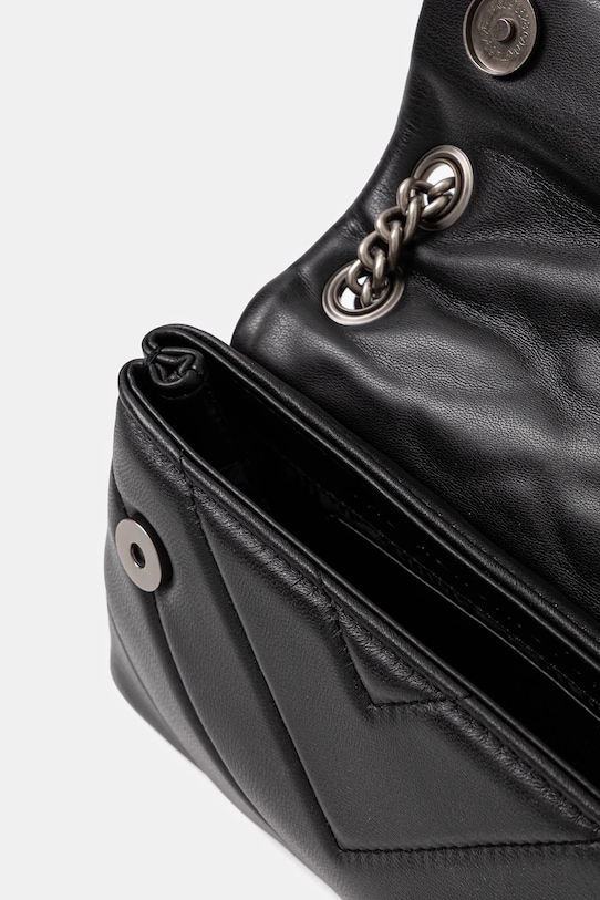 Kurt Geiger London - Kožená kabelka čierna 2471199109