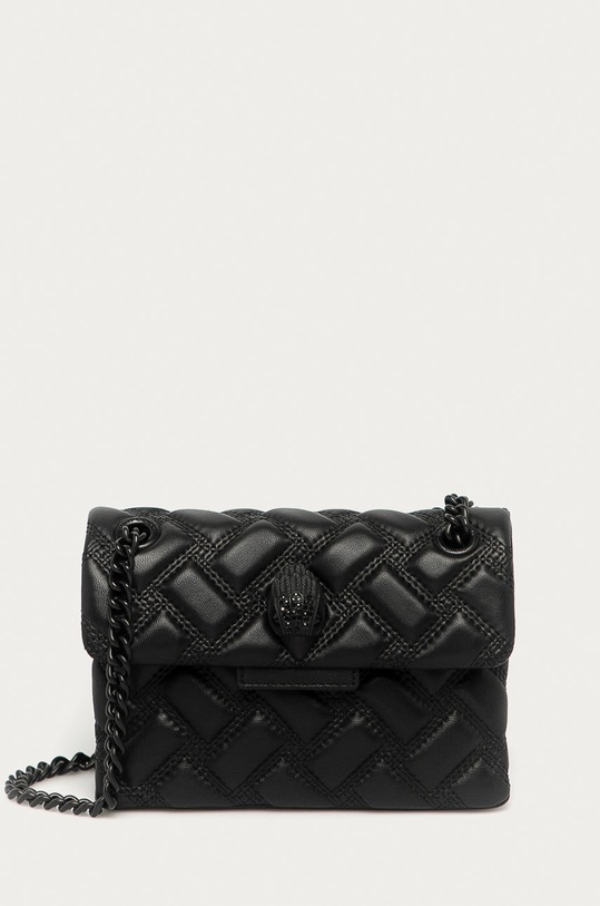 Kurt Geiger London usnjena torbica Kensington Ne ustreza A4 črna 7376600109