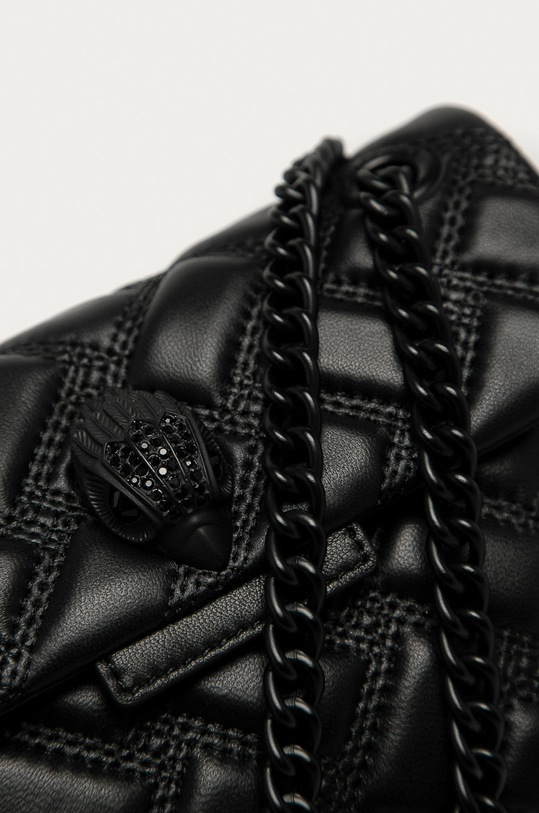 Kurt Geiger London usnjena torbica Kensington 7376600109 črna SS21