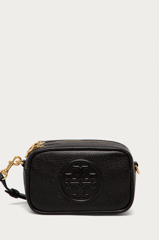 Tory Burch - Poseta de piele uni negru 55691