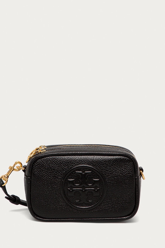 Tory Burch - Poseta de piele uni negru 55691