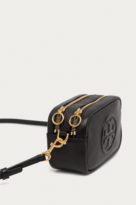 Accesorii Tory Burch - Poseta de piele 55691 negru