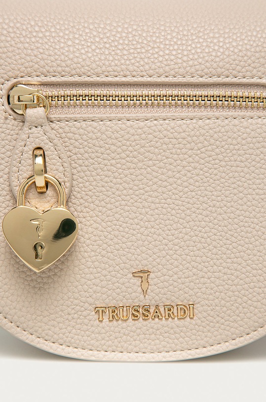Trussardi Jeans Torebka skórzana 75B01082.9Y099993 beżowy AA00