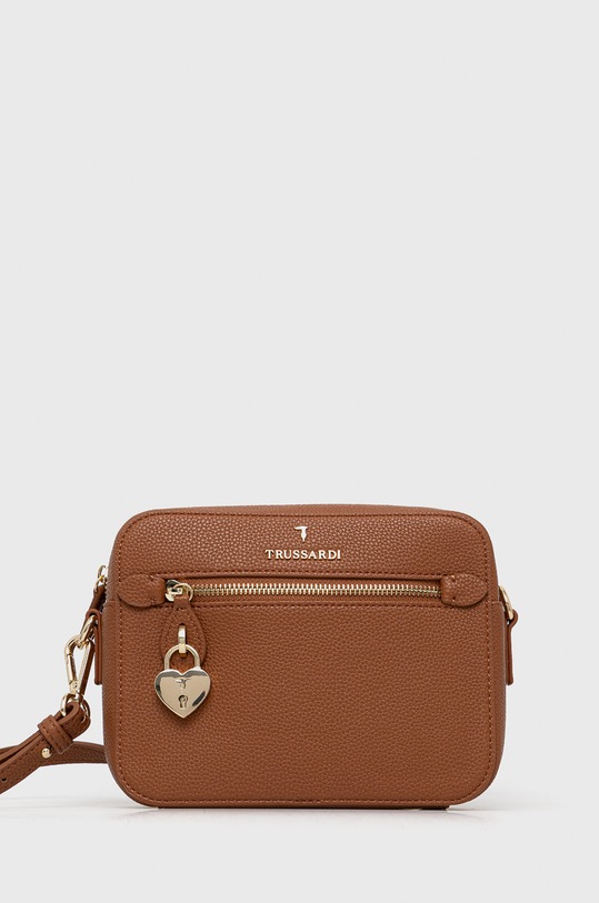 Trussardi Torebka nie mieści A4 brązowy 75B01083.9Y099993