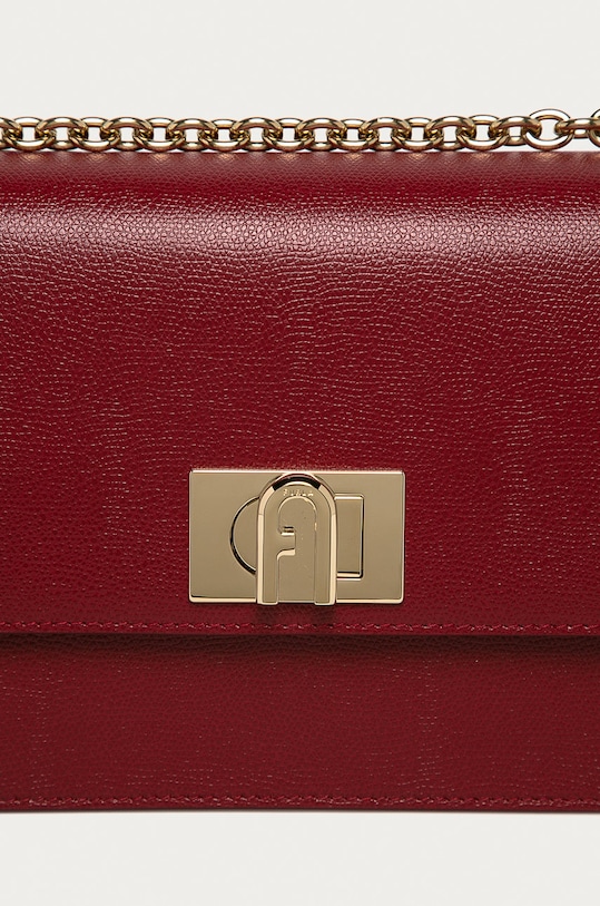 Furla - Kožená kabelka 1927 BAFIACO.ARE000.CGQ00 burgundské AA00