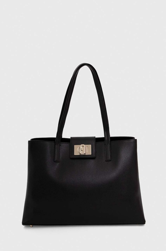 Furla Шкіряна сумочка 1927 лицьова шкіра чорний WB00145.ARE000.O6000