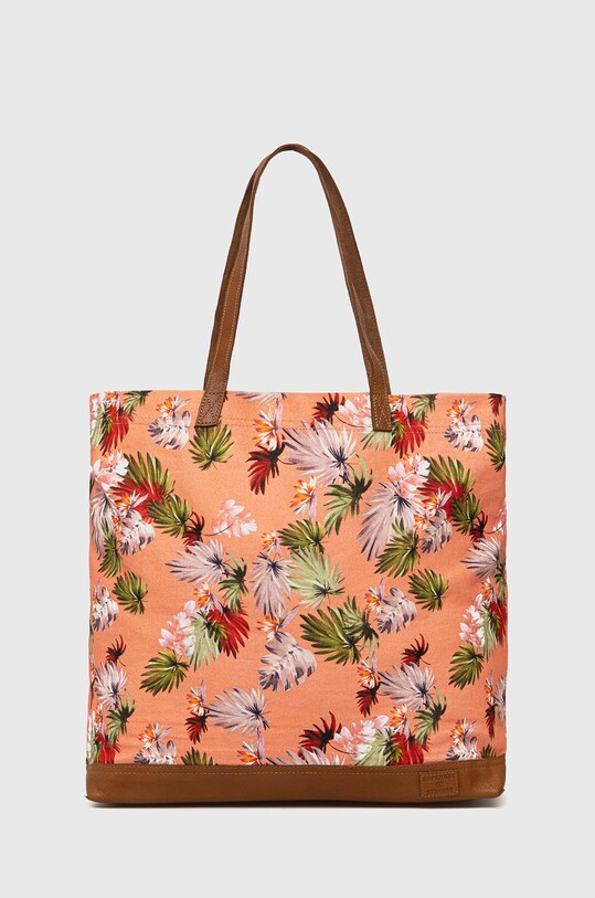 Superdry Torebka skóra licowa różowy W9110261A.5GJ