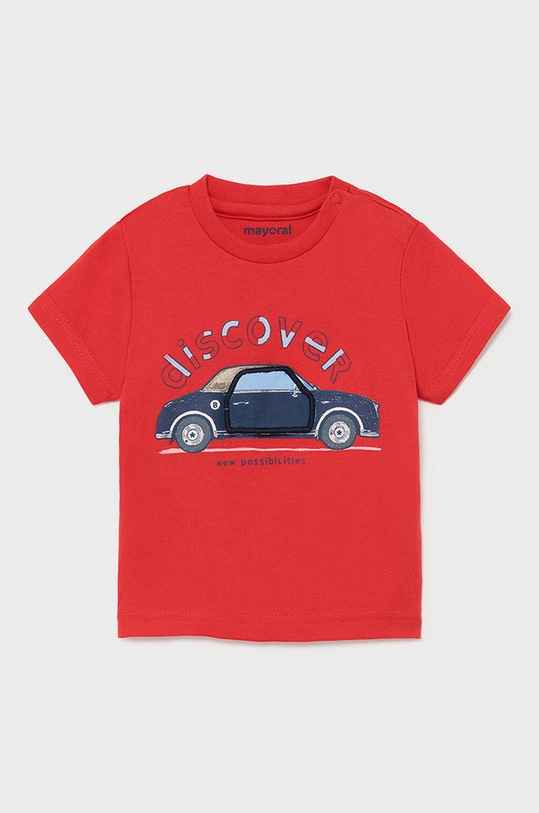 Mayoral - Tricou copii rosu 1006.3E.BABY