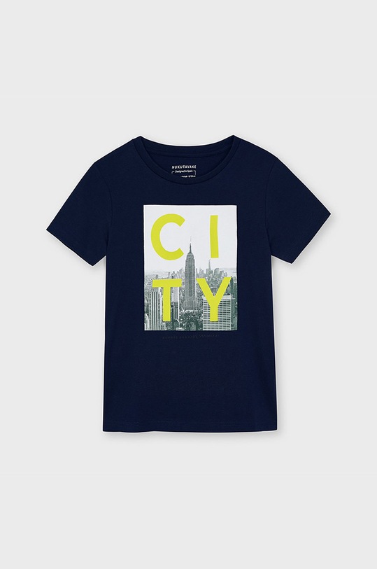 Mayoral - Tricou copii bleumarin 6093.7G.JUNIOR