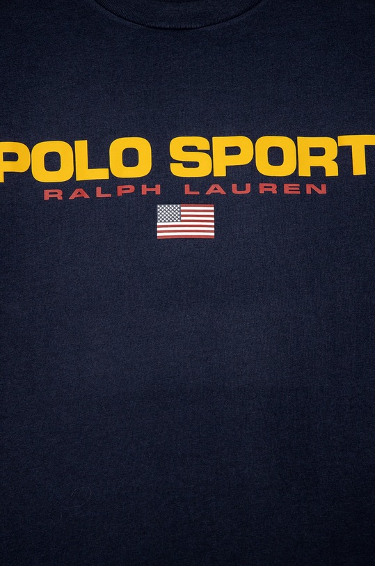 Chłopiec Polo Ralph Lauren T-shirt dziecięcy 323837629001 323837629001 granatowy