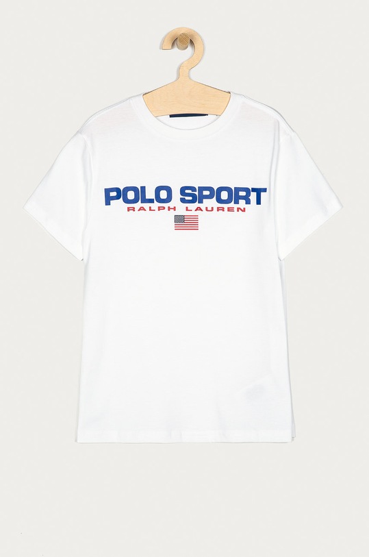 Детска тениска Polo Ralph Lauren памук бял 323837629002