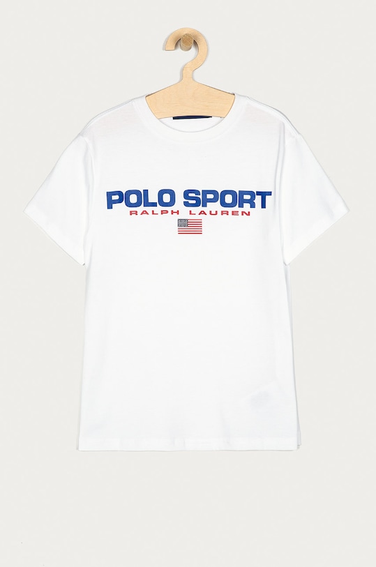 Polo Ralph Lauren Tricou copii print alb 323837629002