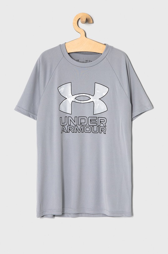 Under Armour T-shirt dziecięcy 1363281 z elastanem szary 1363281