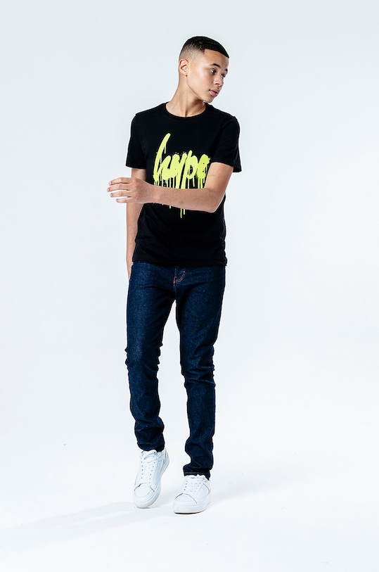 Detské tričko Hype SCRIPT SLIME YWF.299 čierna SS21