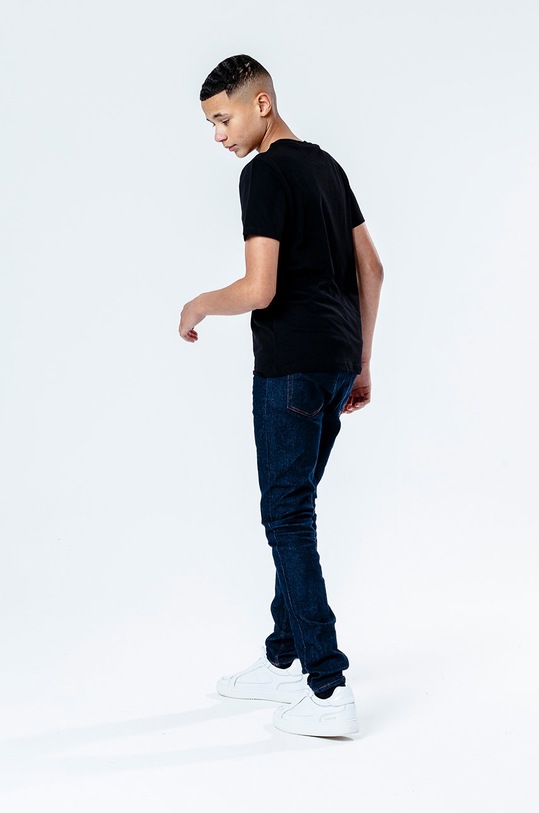 Chlapec Detské tričko Hype SCRIPT SLIME YWF.299 čierna