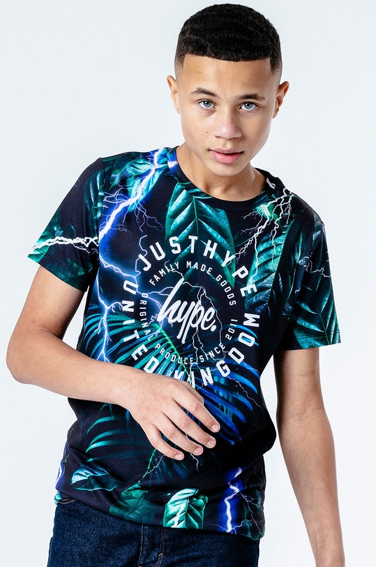 Detské tričko Hype PALM ELECTRIC potlač viacfarebná YWF.351