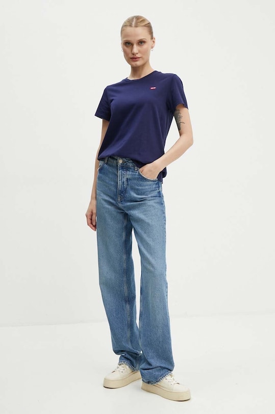 Levi's - Tričko bavlna tmavomodrá 39185.0129