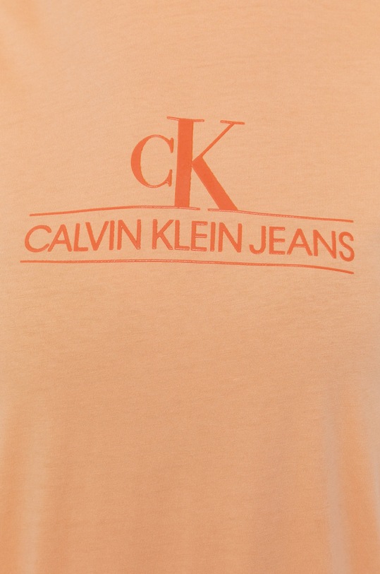 Calvin Klein Jeans T-shirt J20J215614.4891 J20J215614.4891 pomarańczowy