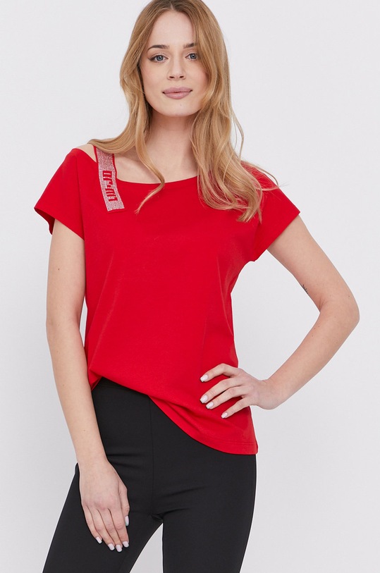 Liu Jo Tricou imprimeu rosu WA1403.J5703