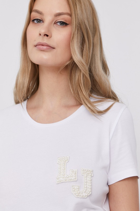 Liu Jo - T-shirt WA1551.J5003 biały WA1551.J5003