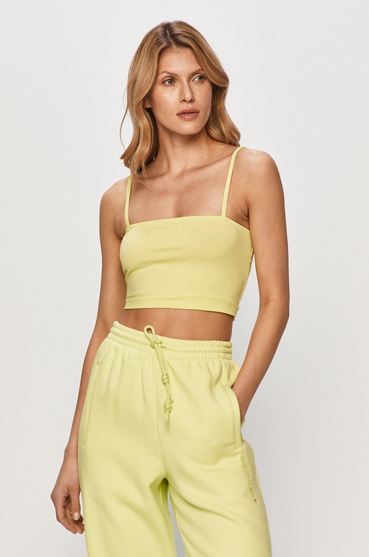 adidas Originals - Top s elastinom zelena H33368