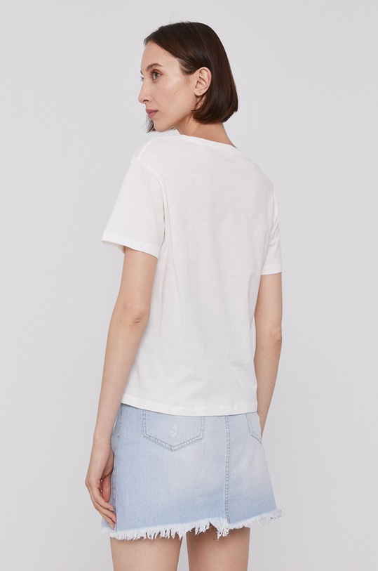 Odzież Pepe Jeans T-shirt DREE PL504852.803 beżowy