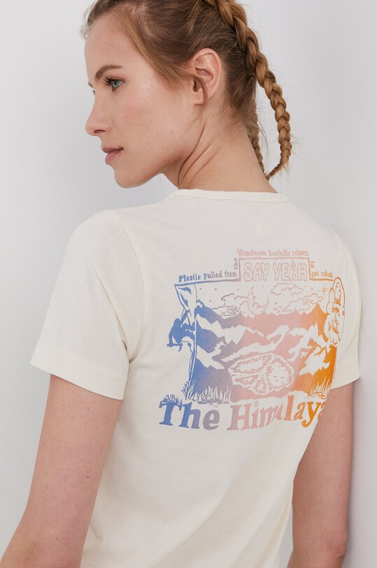 The North Face T-shirt Himalayan Bottle Source pozostałe beżowy NF0A534311P1