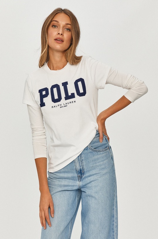 Polo Ralph Lauren - T-shirt 211827660001 aplikacja biały 211827660001
