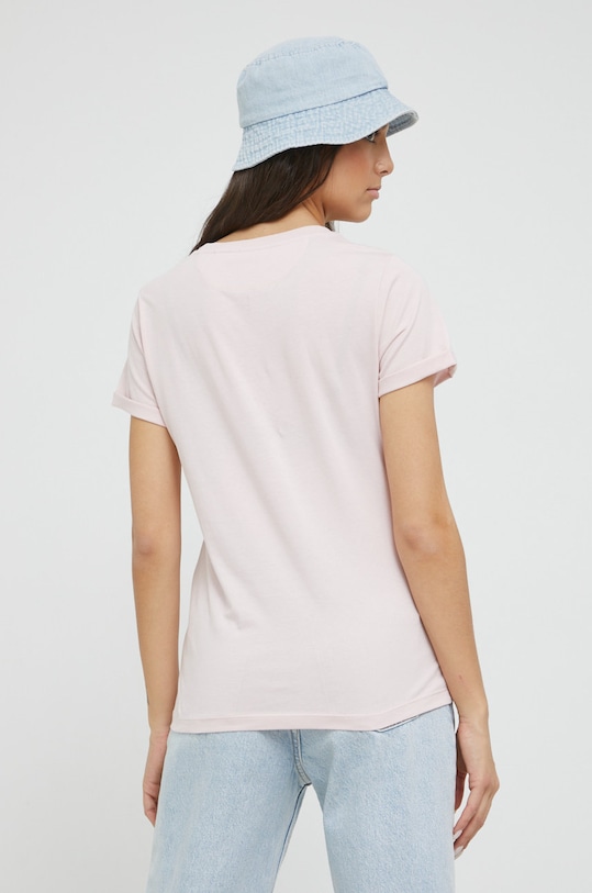 Oblečení Bavlněné tričko HUGO 50456008 růžová
