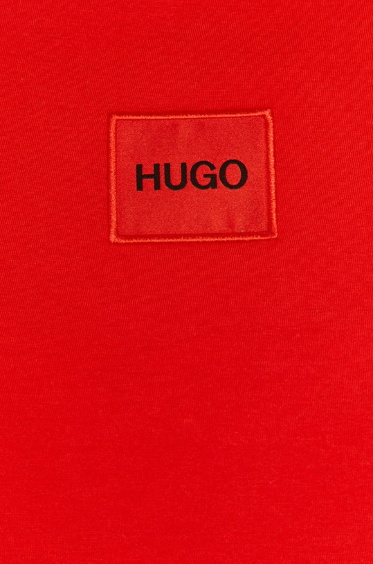 HUGO T-shirt bawełniany 50456008 50456008 czerwony