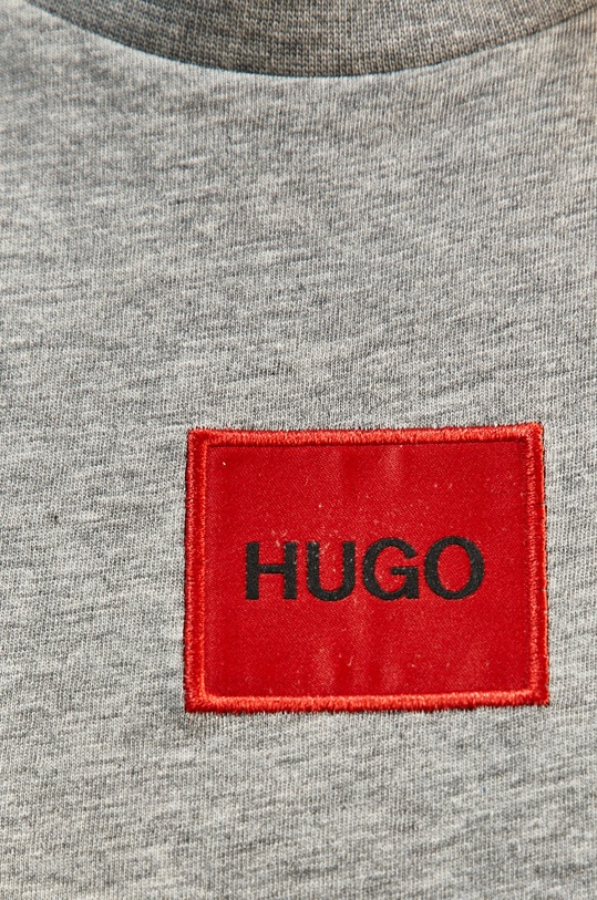 HUGO T-shirt bawełniany 50456008 50456008 szary