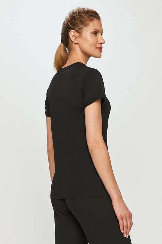 Odzież HUGO T-shirt bawełniany 50456008 50456008 czarny