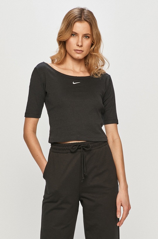Nike Sportswear - Tričko okrúhly čierna CZ9812