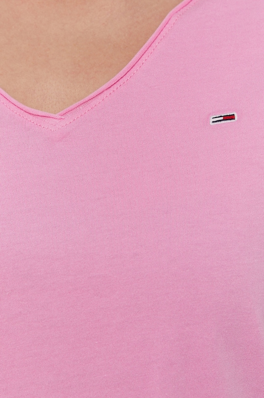 Tommy Jeans - Tričko DW0DW09195.4891 fialová
