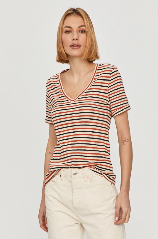 Scotch & Soda - T-shirt wzorzyste multicolor 161710