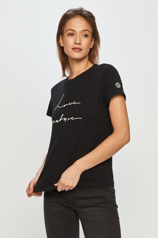 Marc O'Polo - T-shirt czarny 102210051169