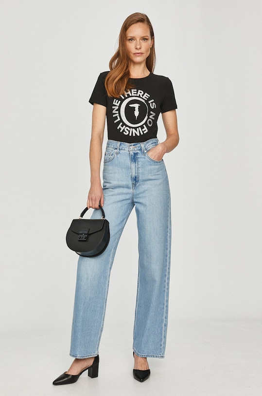 Trussardi Jeans - T-shirt 56T00382.1T003614 czarny AA00