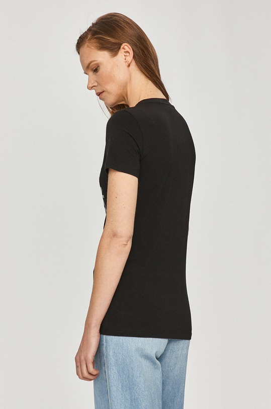 Дрехи Trussardi Jeans - Тениска 56T00382.1T003614 черен