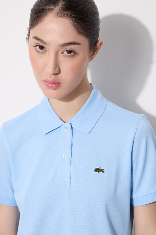 Lacoste cotton t-shirt blue PF7839