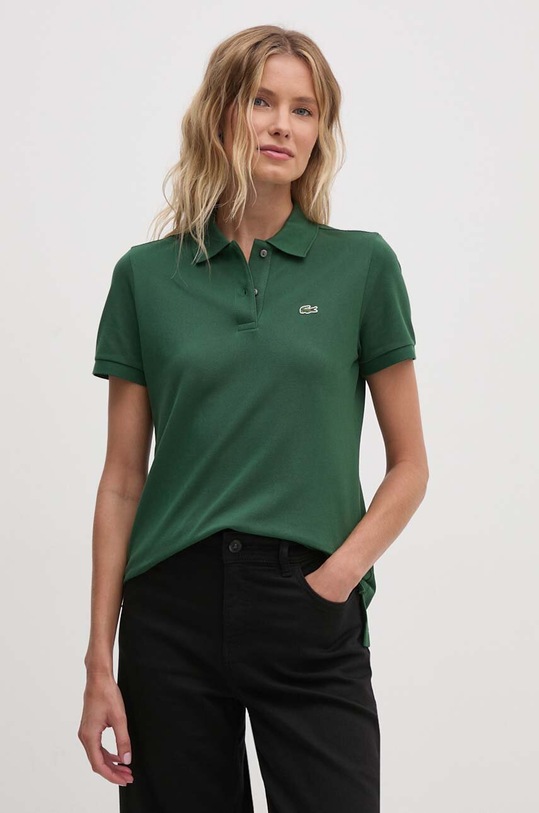 Lacoste cotton t-shirt green PF7839