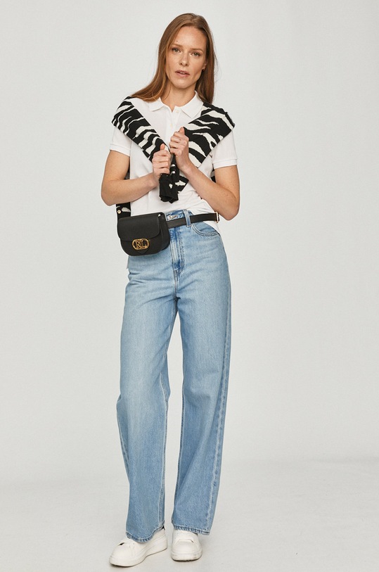 Lacoste - T-shirt PF7839 PF7839 biały AW24