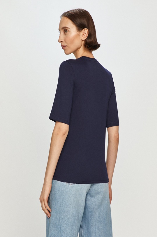 Lacoste tricou din bumbac bleumarin TF9424
