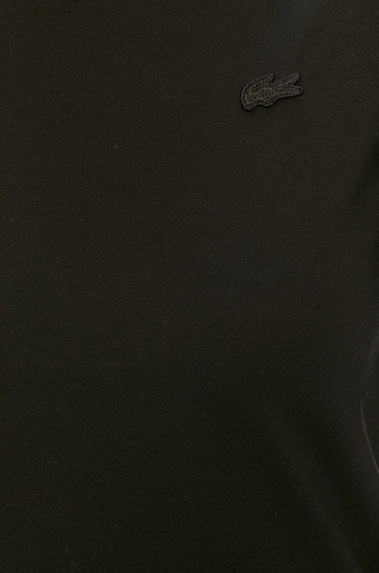 Pamučna majica Lacoste TF9424 crna