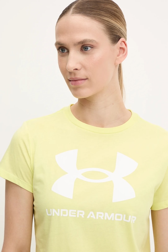 Under Armour tricou galben 1356305