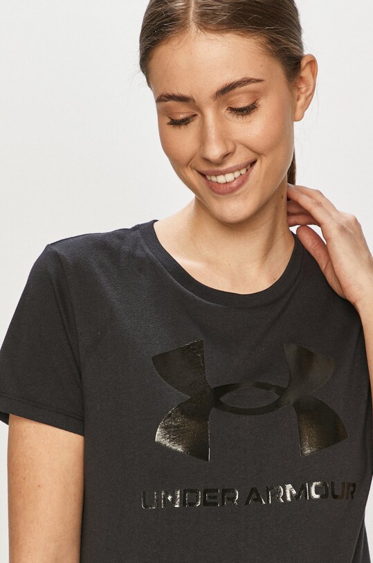 Under Armour tricou negru 1356305