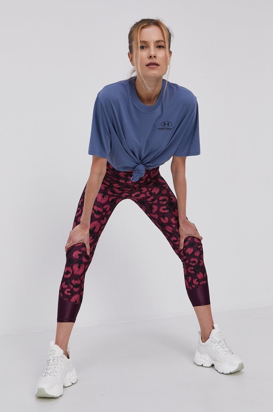 Tričko Under Armour 1363206 1363206 modrá SS22