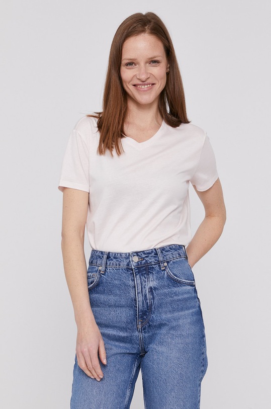 Marc O'Polo T-shirt pozostałe różowy 174563